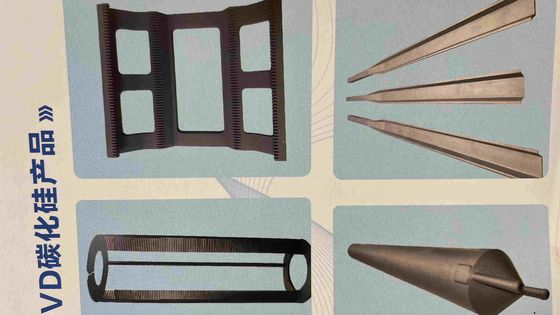 সেমিকন্ডাক্টর সরঞ্জাম এবং এলইডি সরঞ্জাম জন্য উচ্চ নির্ভুলতা সিলিকন কার্বাইড উপাদান