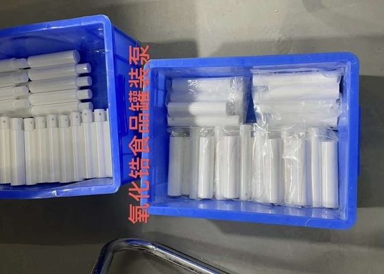 সর্বোত্তম পারফরম্যান্সের জন্য 9.5 কেভি / মিমি সহ উচ্চ ডায়েলক্ট্রিক শক্তি জিরকোনিয়া সিরামিক টিউব